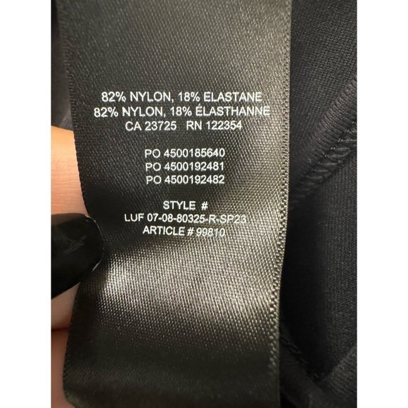 Wilfred Free Divinity Jumpsuit Black NWT XL Aritzia Sleevless Full Length - Picture 7 of 7